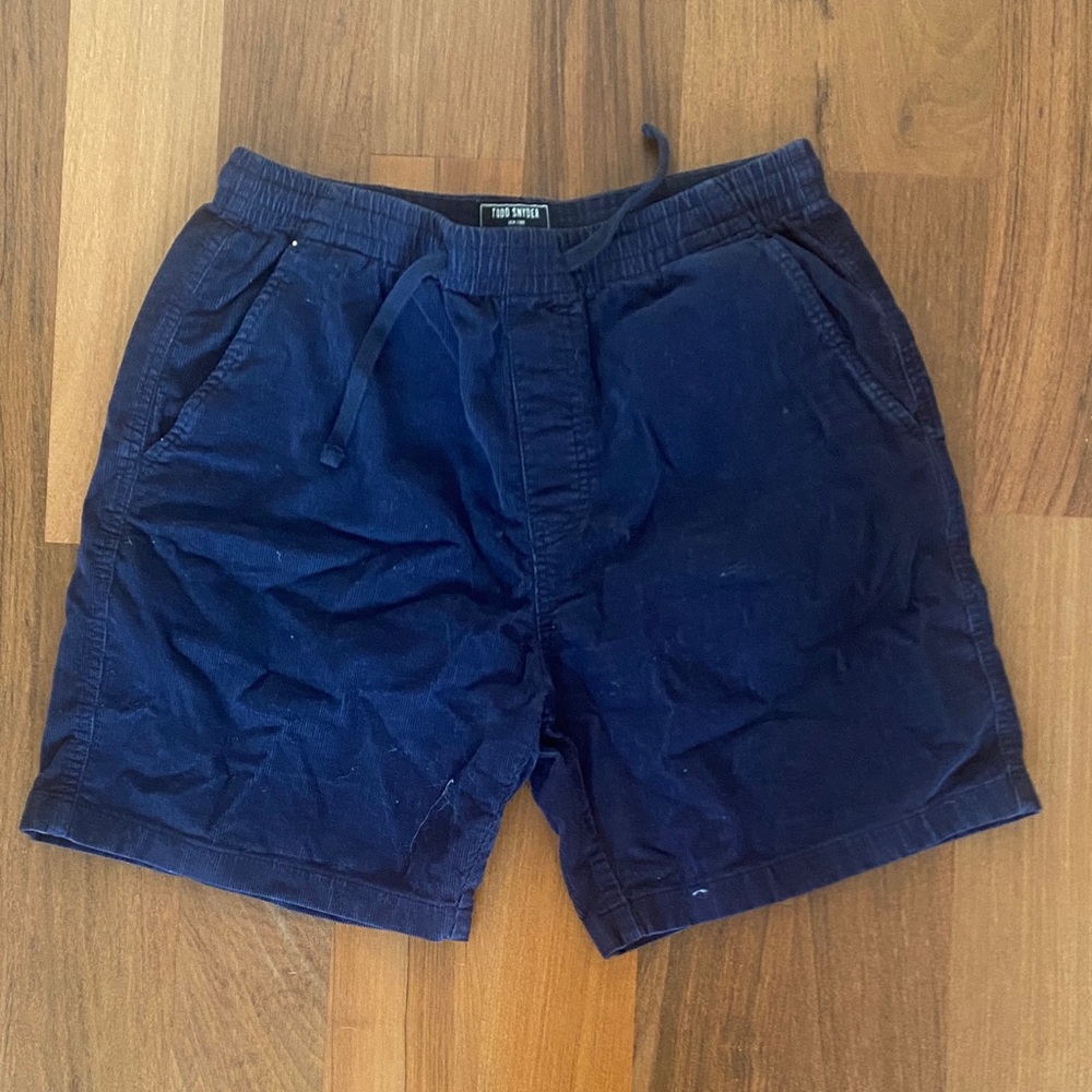 Todd Snyder Navy Flat Front Shorts